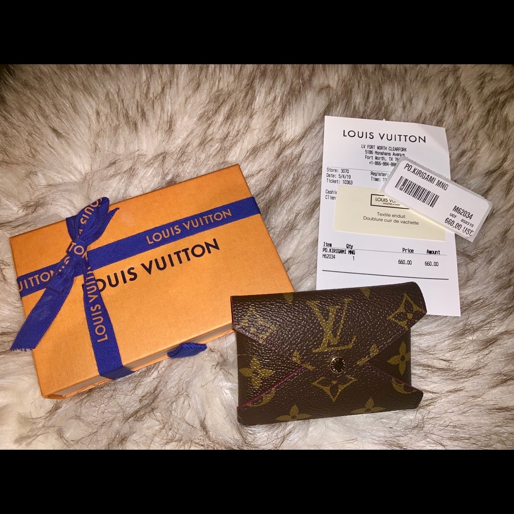 Authentic NWT Louis Vuitton Small Kiragami Pouch